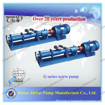 Jinhai pompe en acier inoxydable série 3G pompe à vis